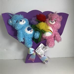 New Care Bears Plush Bouquet Valentine's Day Easter Gift Idea Stuffed Animals
